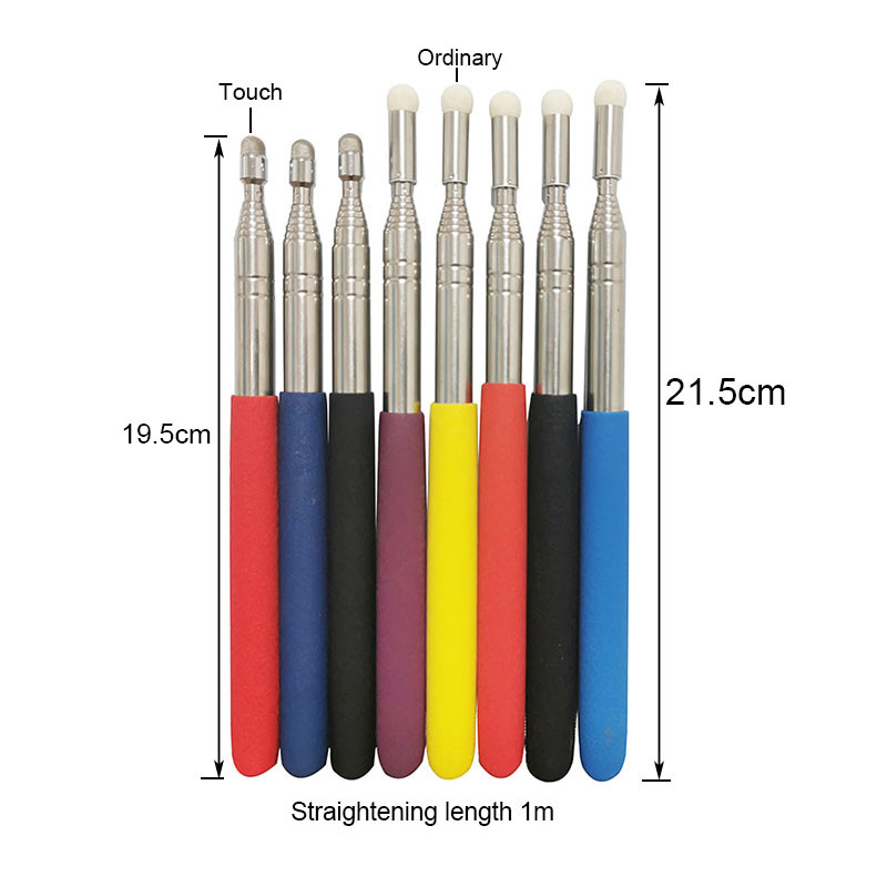 1 бр. Учителска показалка 1 м Телескопична показалка Капацитивна показалка Оборудване за преподаване на студентско училище Указател за офис срещи