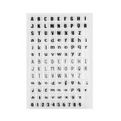 Markice s brojevima abecede Izrada čestitki „uradi sam“ Ukrasi za albume za albume Utiskivanje Dekoracija za albume Ručni pečat od prozirne tinte