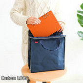 LOGO Geantă de studiu personalizată A4 Geantă portabilă pentru notebook Geantă de școală la îndemână, impermeabilă