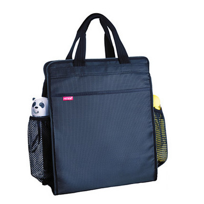 LOGO Geantă de studiu personalizată A4 Geantă portabilă pentru notebook Geantă de școală la îndemână, impermeabilă