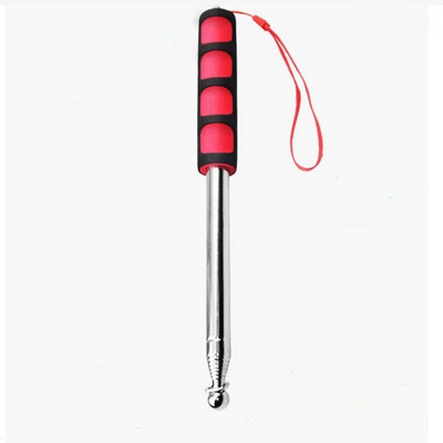 Útmutató Teleszkópos zászlórúd-mutató szalagrúd Teleszkópos rozsdamentes acél utazási tábla jelzések oktatási segédanyagok