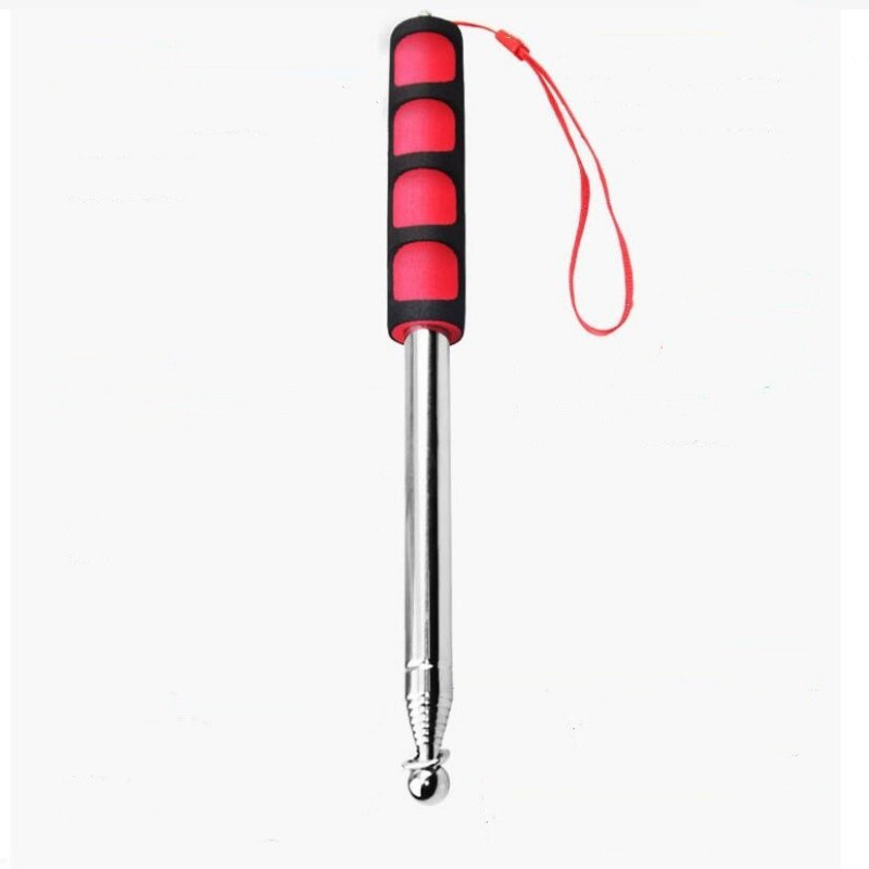 Útmutató Teleszkópos zászlórúd-mutató szalagrúd Teleszkópos rozsdamentes acél utazási tábla jelzések oktatási segédanyagok