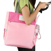 Prijenosna školska torba od Oxford tkanine A4 torba za knjige Višenamjenska velika torba Ručna torba s organizatorom datoteka na patentni zatvarač