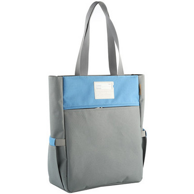 Prijenosna školska torba od Oxford tkanine A4 torba za knjige Višenamjenska velika torba Ručna torba s organizatorom datoteka na patentni zatvarač