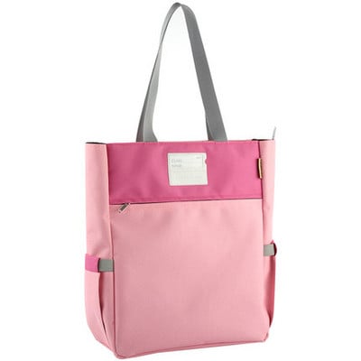 Prijenosna školska torba od Oxford tkanine A4 torba za knjige Višenamjenska velika torba Ručna torba s organizatorom datoteka na patentni zatvarač