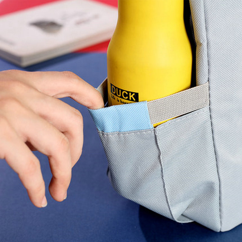 Prijenosna školska torba od Oxford tkanine A4 torba za knjige Višenamjenska velika torba Ručna torba s organizatorom datoteka na patentni zatvarač