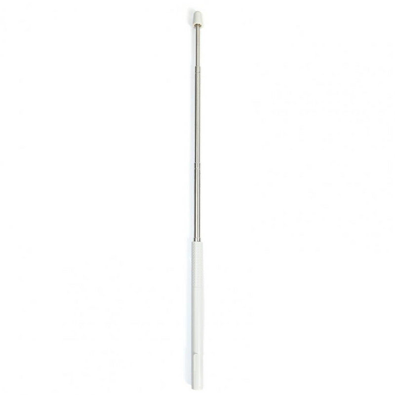 Kompaktiškas rankinio rašiklio spaustuko dizainas, pakeičiantis tvirtą rankinį pristatymo mokomąjį lazdą