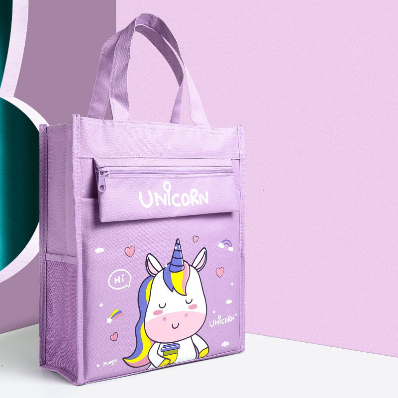 CHEN LIN pārnēsājama audekla informācijas soma Liela bērnu mācību soma Zīmuļu soma Skolas piederumi Pārnēsāšanas glabāšanas soma Karikatūras zīmuļu futrālis