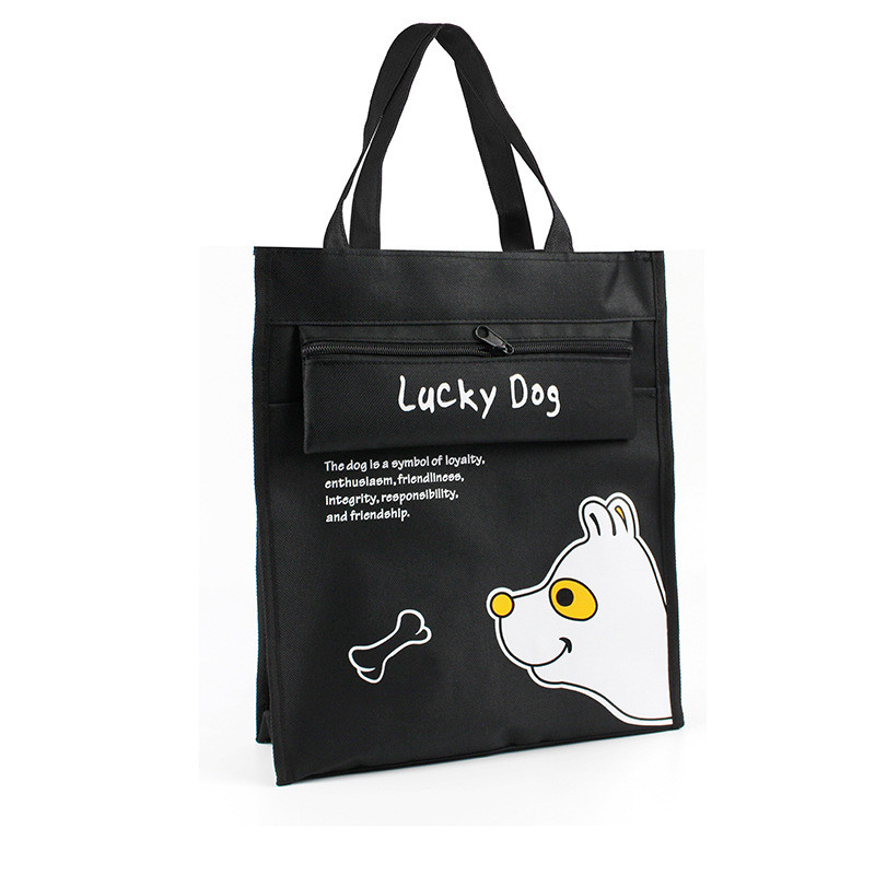 CHEN LIN pārnēsājama audekla informācijas soma Liela bērnu mācību soma Zīmuļu soma Skolas piederumi Pārnēsāšanas glabāšanas soma Karikatūras zīmuļu futrālis