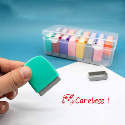 Gyermekjáték bélyegek Irodai és iskolai kellékek Rajzfilm bélyegek Kommentár bélyeg Tanítási bélyeg Bátorító Jutalom pecsét