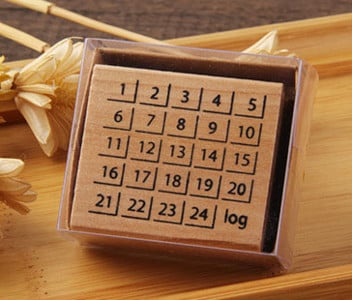 Kawaii Retro mediniai guminiai antspaudai Maži mielas orų kalendoriaus planas Antspaudas Guminis sandariklis DIY Scrapbooking žurnalų planuotojas dekoratyvinis