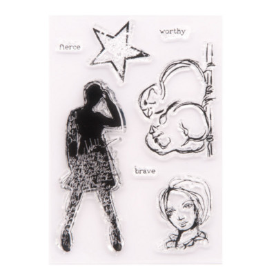 1 gab. Skaists putns, caurspīdīgs, caurspīdīgs silikona zīmogs, griešana, DIY albums, gumijas krāsošana, reljefs dienasgrāmatas dekors, atkārtoti lietojams