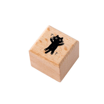 1 vnt. „Mr. Edgar“ serijos „Kawaii Cat“ buko guminis antspaudas „Pasidaryk pats“ vadovas „Dekoras vaikams“ medžiaga Spausdinimo raštinės reikmenys