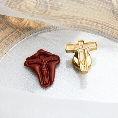 Glava marke od voštanog pečata od 1,18 inča Bakrena i mesingana markica s crtanim voštanim pečatom sa životinjama za omot za darove Kartice za spomenare Pozivnice