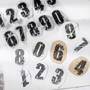 Творчески силиконови печати Прозрачни релефни печати Печат Направи си сам Декоративен печат за албуми с дневници Канцеларски материали
