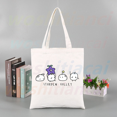 „Stardew Valley Gaming“ vištienos drobinis krepšys Laisvalaikio didelės rankinės moterims Moterų pirkinių rankinės Spausdinti didelės talpos krepšys
