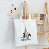 Emily In Paris Platnena kreativna mala torbica za kovanice Smiješna jednostavna torbica za kovanice za muškarce i žene Modni stil Slatki korejski trend