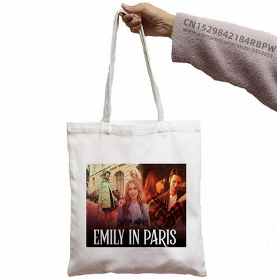 Emily In Paris Platnena kreativna mala torbica za kovanice Smiješna jednostavna torbica za kovanice za muškarce i žene Modni stil Slatki korejski trend