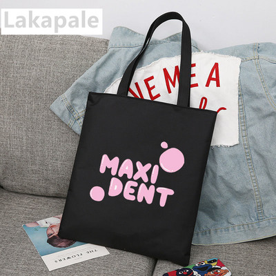 Torba Maxident Modni ispis velikog kapaciteta Ručna traka Ženska platnena torba Studentska torba za kupovinu Torbe na rame