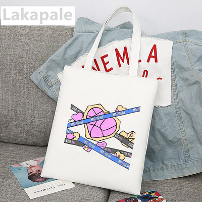 Torba Maxident Modni ispis velikog kapaciteta Ručna traka Ženska platnena torba Studentska torba za kupovinu Torbe na rame