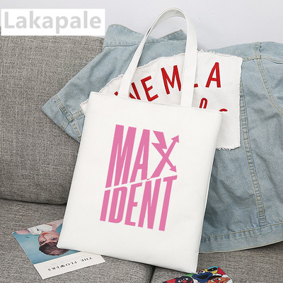 Torba Maxident Modni ispis velikog kapaciteta Ručna traka Ženska platnena torba Studentska torba za kupovinu Torbe na rame