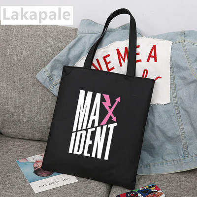 Torba Maxident Modni ispis velikog kapaciteta Ručna traka Ženska platnena torba Studentska torba za kupovinu Torbe na rame