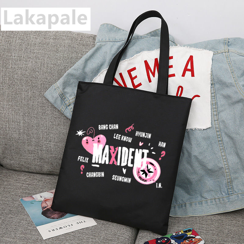 Torba Maxident Modni ispis velikog kapaciteta Ručna traka Ženska platnena torba Studentska torba za kupovinu Torbe na rame