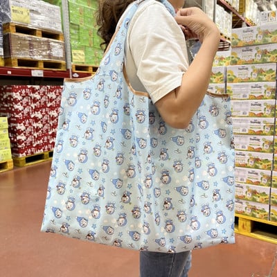 Mašinoje plaunamos perdirbamos pirkinių maišeliai Daugkartiniai bakalėjos krepšeliai XL dydžio 50 svarų mados rankinės su maišeliais