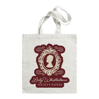 Women Spill The Tea Lady Whistledown's Shirt Bridgerton Graphic TV Series Handbag Shoulder Bags Casual Shopping Γυναικεία τσάντα καμβά