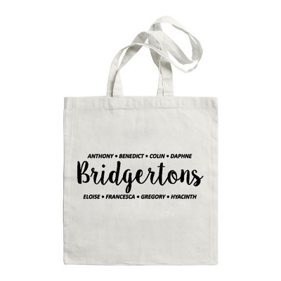 Women Spill The Tea Lady Whistledown's Shirt Bridgerton Graphic TV Series Handbag Shoulder Bags Casual Shopping Γυναικεία τσάντα καμβά