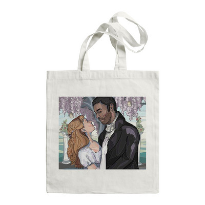 Women Spill The Tea Lady Whistledown's Shirt Bridgerton Graphic TV Series Handbag Shoulder Bags Casual Shopping Γυναικεία τσάντα καμβά