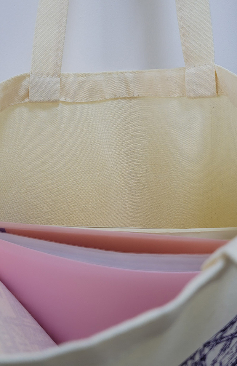 Ženska platnena torba Paris SHAKESPEARE French Daily Shopping Studentska torba za knjige Pamučne putne torbe 34*41cm bijelo bež boje