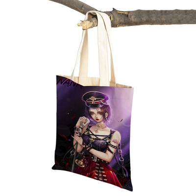 Anime NANA Art ikdienas sieviešu iepirkumu soma japāņu klasiska multfilma audekls sievietēm pircēju soma Ceļojumu rokassomas