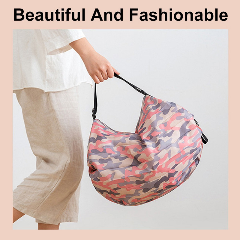 Sklopiva torba za kupovinu, platnena torba za supermarket, prijenosna torba za kupovinu namirnica, vodootporna torba za vanjsko skladištenje