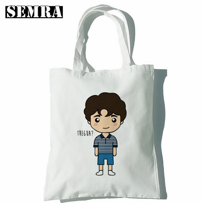 Call Me By Your Name Elio Oliver Aethetic Ručne torbe Torbe na rame Ležerna kupnja Ručna torba za djevojke Ženska elegantna platnena torba