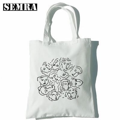 Call Me By Your Name Elio Oliver Aethetic Ručne torbe Torbe na rame Ležerna kupnja Ručna torba za djevojke Ženska elegantna platnena torba