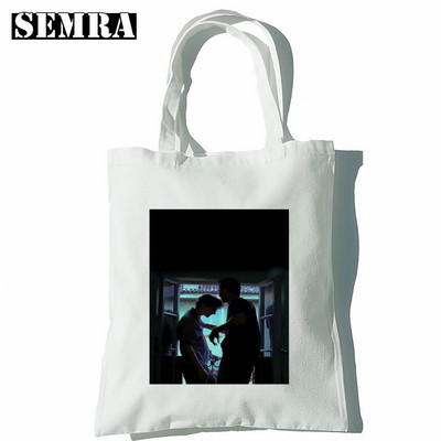 Call Me By Your Name Elio Oliver Aethetic Ručne torbe Torbe na rame Ležerna kupnja Ručna torba za djevojke Ženska elegantna platnena torba