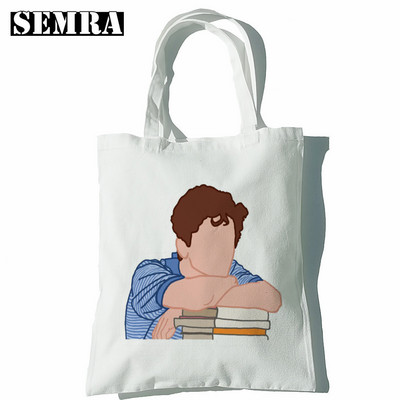 Call Me By Your Name Elio Oliver Aethetic Ručne torbe Torbe na rame Ležerna kupnja Ručna torba za djevojke Ženska elegantna platnena torba