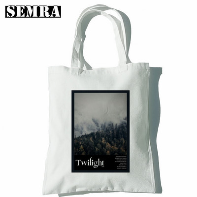 Twilight ženska platnena velika torba Eko torba za kupnju Torba na rame velikog kapaciteta za žene Ženska sklopiva torba za plažu