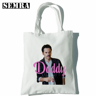 Twilight ženska platnena velika torba Eko torba za kupnju Torba na rame velikog kapaciteta za žene Ženska sklopiva torba za plažu