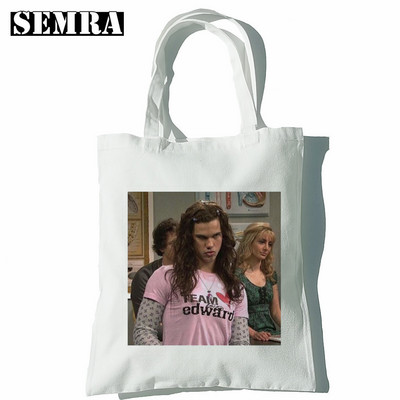 Twilight ženska platnena velika torba Eko torba za kupnju Torba na rame velikog kapaciteta za žene Ženska sklopiva torba za plažu