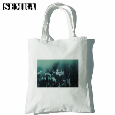 Twilight ženska platnena velika torba Eko torba za kupnju Torba na rame velikog kapaciteta za žene Ženska sklopiva torba za plažu