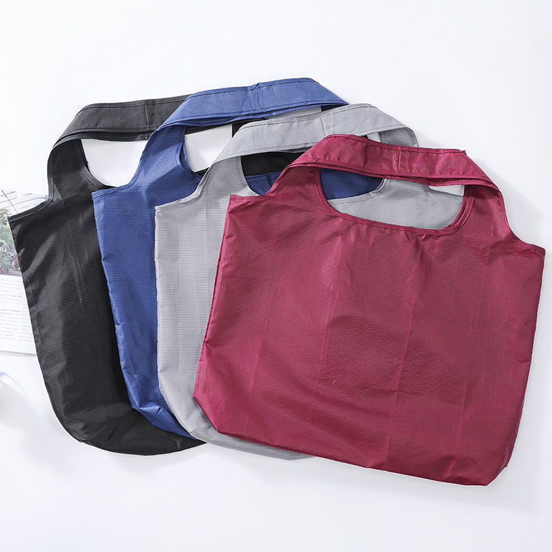 Prijenosna višekratna kupovna torba Oxford, jednobojna, sklopiva torbica, jednobojna, vodootporna ručna torbica, džepna torbica