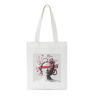 David Michelangelo Ulje na platnu Torbe na rame Estetika Harajuku Vintage Velika torba za kupovinu Zabava Ulzzang Ženska torba Novčanik