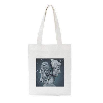 David Michelangelo Ulje na platnu Torbe na rame Estetika Harajuku Vintage Velika torba za kupovinu Zabava Ulzzang Ženska torba Novčanik