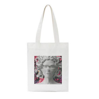 David Michelangelo Ulje na platnu Torbe na rame Estetika Harajuku Vintage Velika torba za kupovinu Zabava Ulzzang Ženska torba Novčanik