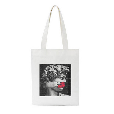 David Michelangelo Ulje na platnu Torbe na rame Estetika Harajuku Vintage Velika torba za kupovinu Zabava Ulzzang Ženska torba Novčanik