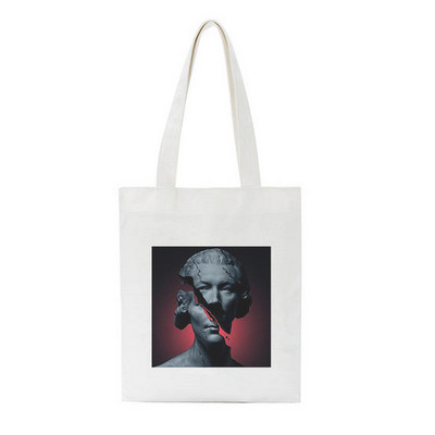 David Michelangelo Ulje na platnu Torbe na rame Estetika Harajuku Vintage Velika torba za kupovinu Zabava Ulzzang Ženska torba Novčanik