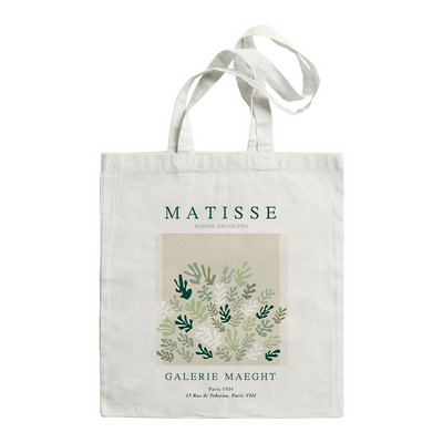 Shopper Ženske torbe na rame Matisse Ljetne Large Capacity Casual Canvas Fun Art Printing Messenger Bag Fashion Harajuku Letter