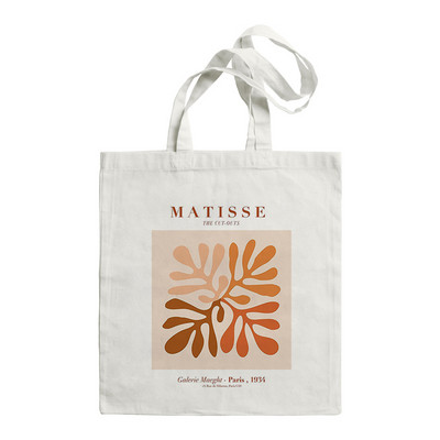 Shopper Ženske torbe na rame Matisse Ljetne Large Capacity Casual Canvas Fun Art Printing Messenger Bag Fashion Harajuku Letter